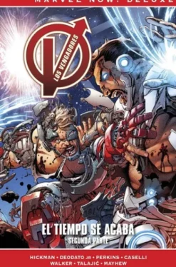 MARVEL NOW! DELUXE: LOS VENGADORES DE JONATHAN HICKMAN VOL.09, EL TIEMPO SE ACABA 2ª PARTE [CARTONE]