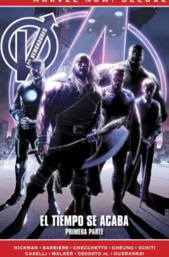 MARVEL NOW! DELUXE: LOS VENGADORES DE JONATHAN HICKMAN VOL.08, EL TIEMPO SE ACABA 1ª PARTE [CARTONE]