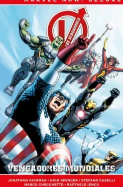 MARVEL NOW! DELUXE: LOS VENGADORES DE JONATHAN HICKMAN VOL.06, VENGADORES MUNDIALES [CARTONE]