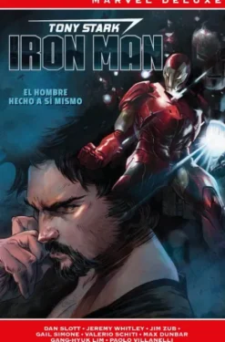 MARVEL NOW! DELUXE: TONY STARK IRON MAN VOL.01, EL HOMBRE HECHO A SI MISMO [CARTONE]