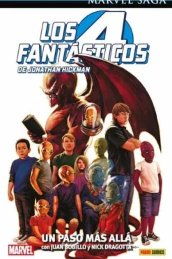 MARVEL SAGA: LOS 4 FANTASTICOS DE JONATHAN HICKMAN VOL.07, UN PASO MAS ALLA [CARTONE]