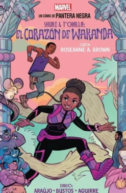MARVEL SCHOLASTIC: SHURI Y T'CHALLA, EL CORAZON DE WAKANDA [RUSTICA]