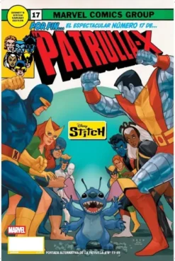 PATRULLA-X Nº99 / Nº17 (PORTADA ALTERNATIVA DISNEY STITCH) [GRAPA]