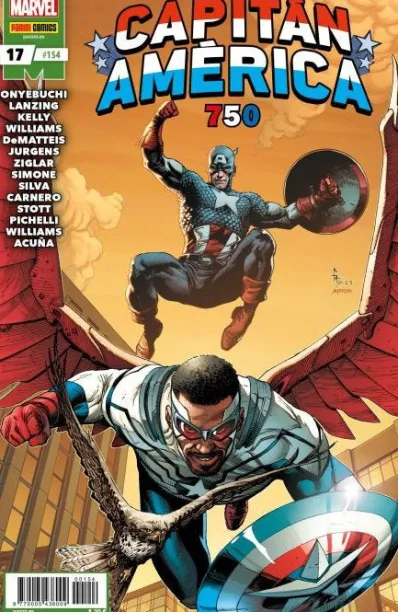 ROGERS / WILSON: CAPITAN AMERICA Nº154 / Nº17