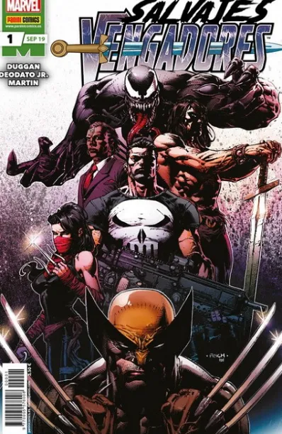 SALVAJES VENGADORES Nº01