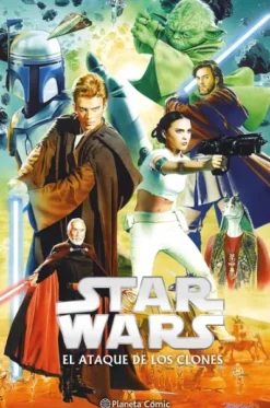 STAR WARS EPISODIO II: EL ATAQUE DE LOS CLONES (VERSION EN COMIC) [CARTONE]