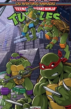 TEENAGE MUTANT NINJA TURTLES: LAS AVENTURAS ANIMADAS VOLUMEN 3 [RUSTICA]