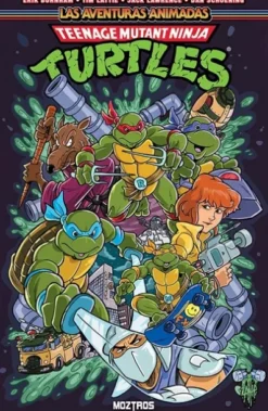 TEENAGE MUTANT NINJA TURTLES: LAS AVENTURAS ANIMADAS VOLUMEN 2 [RUSTICA]