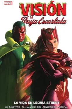 VISION Y LA BRUJA ESCARLATA: LA VIDA EN LEONIA [CARTONE]